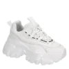 Steve Madden Womens Ecker Sneaker - White 2 Steve Madden Womens Ecker Sneaker - White -Madden Girl Shop US 01 106176 00