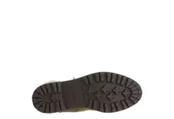 Franco Sarto Womens Rosella Combat Boot - Tan -Madden Girl Shop US 01 300158 06