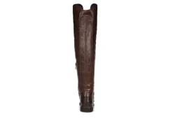 Franco Sarto Womens Haleen Wide Calf Over The Knee Boot - Brown -Madden Girl Shop US 01 300475 04