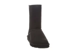 Bearpaw Womens Elle Short Vegan Fur Boot - Black -Madden Girl Shop US 01 300736 02