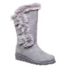 Bearpaw Womens Genevieve Fur Boot - Grey -Madden Girl Shop US 01 300752 00