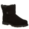 Bearpaw Womens Wellston Fur Boot - Black -Madden Girl Shop US 01 300826 00