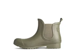 Sperry Womens Walker Chelsea Rain Boot - Olive -Madden Girl Shop US 01 301725 02