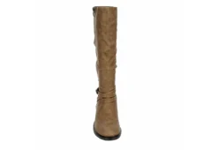 Xappeal Womens Nadeen Wide Calf Riding Boot - Taupe -Madden Girl Shop US 01 301863 02