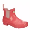 Hunter Boots Llc Womens Original Chelsea Gloss Rain Boot - Pink -Madden Girl Shop US 01 302441 00