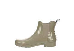 Hunter Boots Llc Womens Original Refined Chelsea Gloss Rain Boot - Taupe -Madden Girl Shop US 01 302442 03