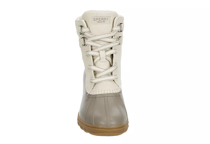 Sperry Womens Syren Gulf Heel Teddy Duck Boot - Taupe 5 Sperry Womens Syren Gulf Heel Teddy Duck Boot - Taupe - Image 3