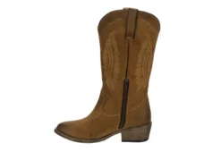 Bjorndal Womens Dalia Western Boot - Brown -Madden Girl Shop US 01 302718 03