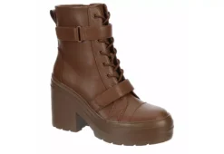 Madden Girl Shop 23 Limelight Womens Jazzie Lace Up Boot - Cognac