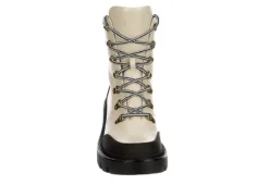 Michael By Michael Shannon Womens Natacha Lace-up Boot - Ivory -Madden Girl Shop US 01 302785 02