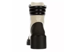 Michael By Michael Shannon Womens Natacha Lace-up Boot - Ivory -Madden Girl Shop US 01 302785 04