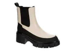 Madden Girl Shop 9 Limelight Womens Reagan Chelsea Boot - Black