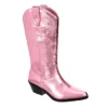 Madden Girl Womens Redford Western Boot - Pink