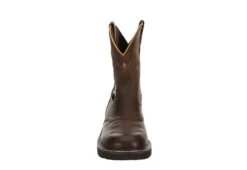 Justin Womens Gemma Western Boot - Dark Brown -Madden Girl Shop US 01 302861 02