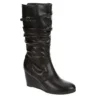 Lauren Blakwell Womens Johanna Wedge Boot - Black 2 Lauren Blakwell Womens Johanna Wedge Boot - Black -Madden Girl Shop US 01 302866 00