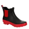 London Fog Womens Wembly Rain Boot - Black -Madden Girl Shop US 01 302871 00