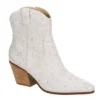Betsey Johnson Womens Diva Western Boot - White -Madden Girl Shop US 01 302881 00