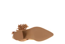 Journee Collection Womens Hartly Fringed Extra Wide Calf Dress Boot - Tan -Madden Girl Shop US 01 303185 06