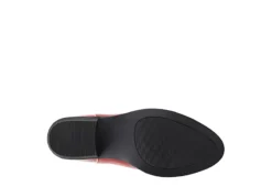 Journee Collection Womens Novva Western Ankle Boot - Red -Madden Girl Shop US 01 303313 06