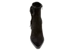 Coconuts Womens Jane Western Ankle Boot - Black -Madden Girl Shop US 01 303520 02