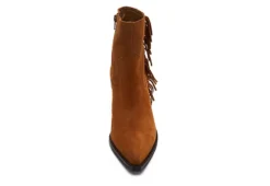 Coconuts Womens Jane Western Ankle Boot - Cognac -Madden Girl Shop US 01 303522 02
