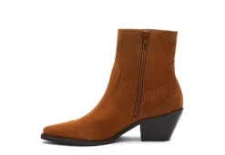 Coconuts Womens Jane Western Ankle Boot - Cognac -Madden Girl Shop US 01 303522 03