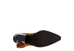 Coconuts Womens Jane Western Ankle Boot - Cognac -Madden Girl Shop US 01 303522 06