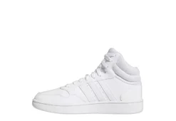 Adidas Womens Hoops 3.0 Sneaker - White -Madden Girl Shop US 01 400715 02