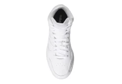 Adidas Womens Hoops 3.0 Sneaker - White -Madden Girl Shop US 01 400715 03