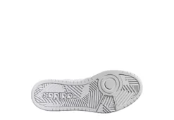 Adidas Womens Hoops 3.0 Sneaker - White -Madden Girl Shop US 01 400715 04