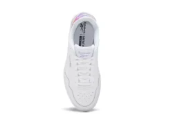 Reebok Womens Court Advance Bold Sneaker - White -Madden Girl Shop US 01 401686 03